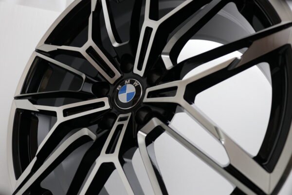 BMW G30 style forged wheel--Machine Black