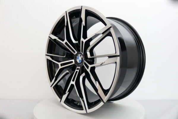 BMW G30 style forged wheel--Machine Black